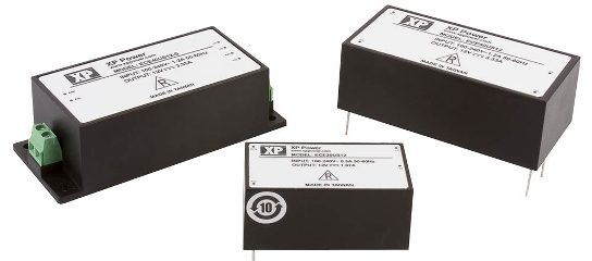 ECE40 Series AC / DC Enclosed Power Supplies