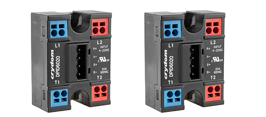 Dual Solid State Relays with Push-in Connections