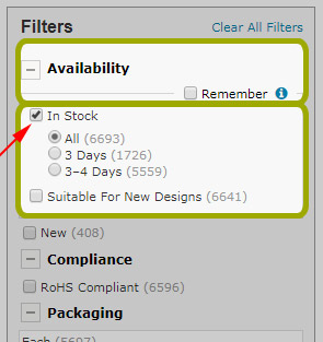 Delivery Filter