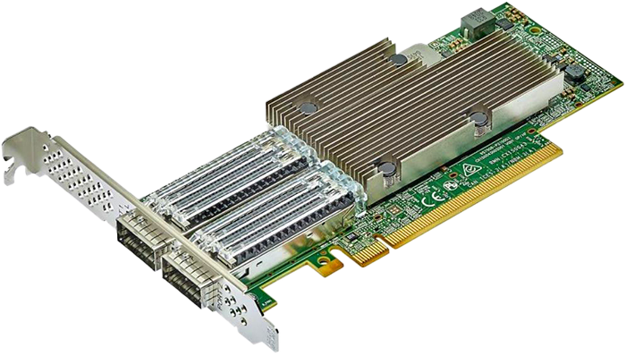 Dual-Port 100G PCIe Ethernet NIC