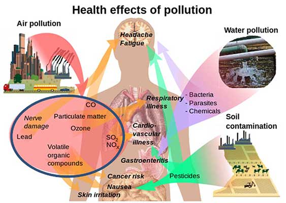 health effects of pollution